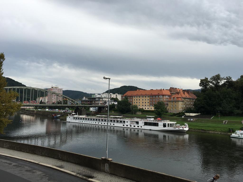 City Apartment Decin Buitenkant foto