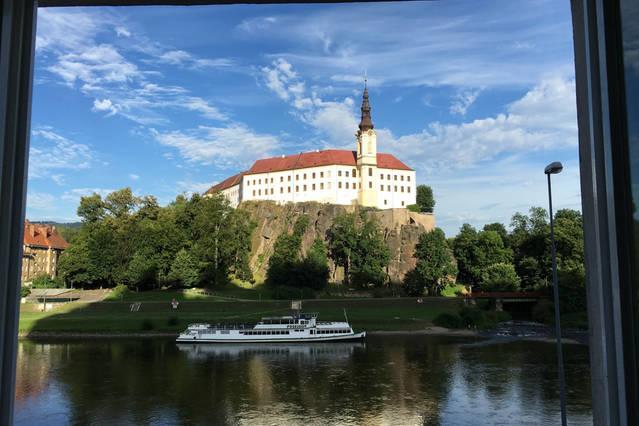 City Apartment Decin Buitenkant foto